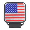 Hitch Cover, Trailer Hitch Cover - 2" American Flag Tow Receiver, Dustproof Plug Insert
