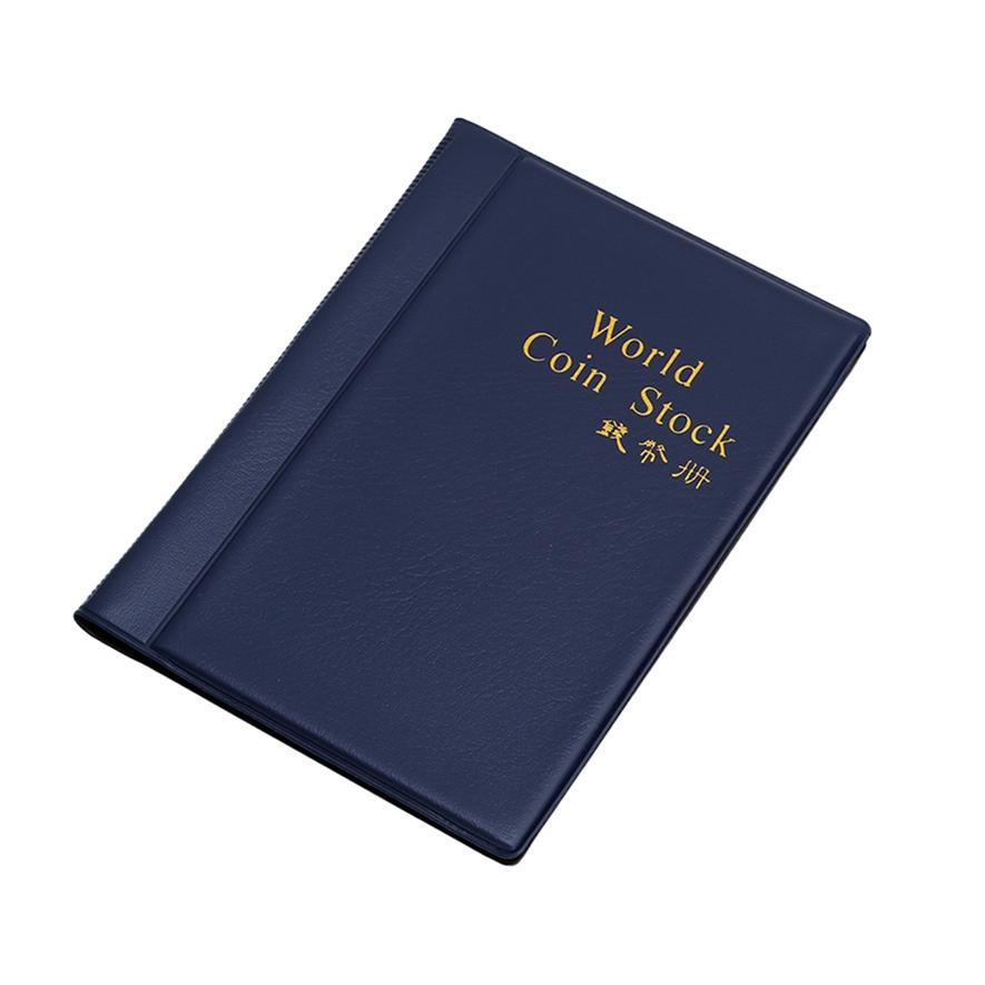 Книга монет Коллекция медных монет Пустая книга Древняя монета 120 сетка Серебряная долларовая монета Памятная книга монет