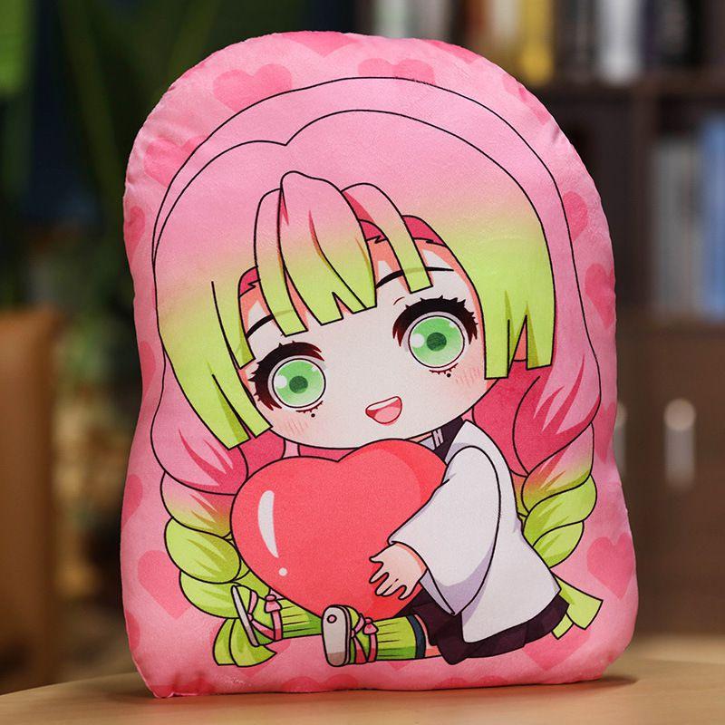 Аниме Клинок, рассекающий демонов Kimetsu No Yaiba Плюшевая подушка-подвеска Мягкая игрушка Идеально для коллекции и украшения