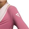 Adidas Future Style 2-In-1 T-Shirt Sports Casual Pullover Long Sleeve T-Shirt Women Tops Sand Pink JN3495