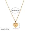 Gold Photo Album Necklace Retro Style Foldable Open Close Necklace Photo Holding Heart-Shaped Album Photo Frame Necklace Jewelry