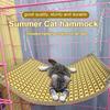 Breathable Cat Hanging Sleeping Bed Cartoon Pet Cage Hammock Cat Hammock Bed Summer