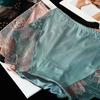 1PC Intimate Underpants Lace Underwear Briefs Cotton Panties Hollow Temptation Mid Waist Silk