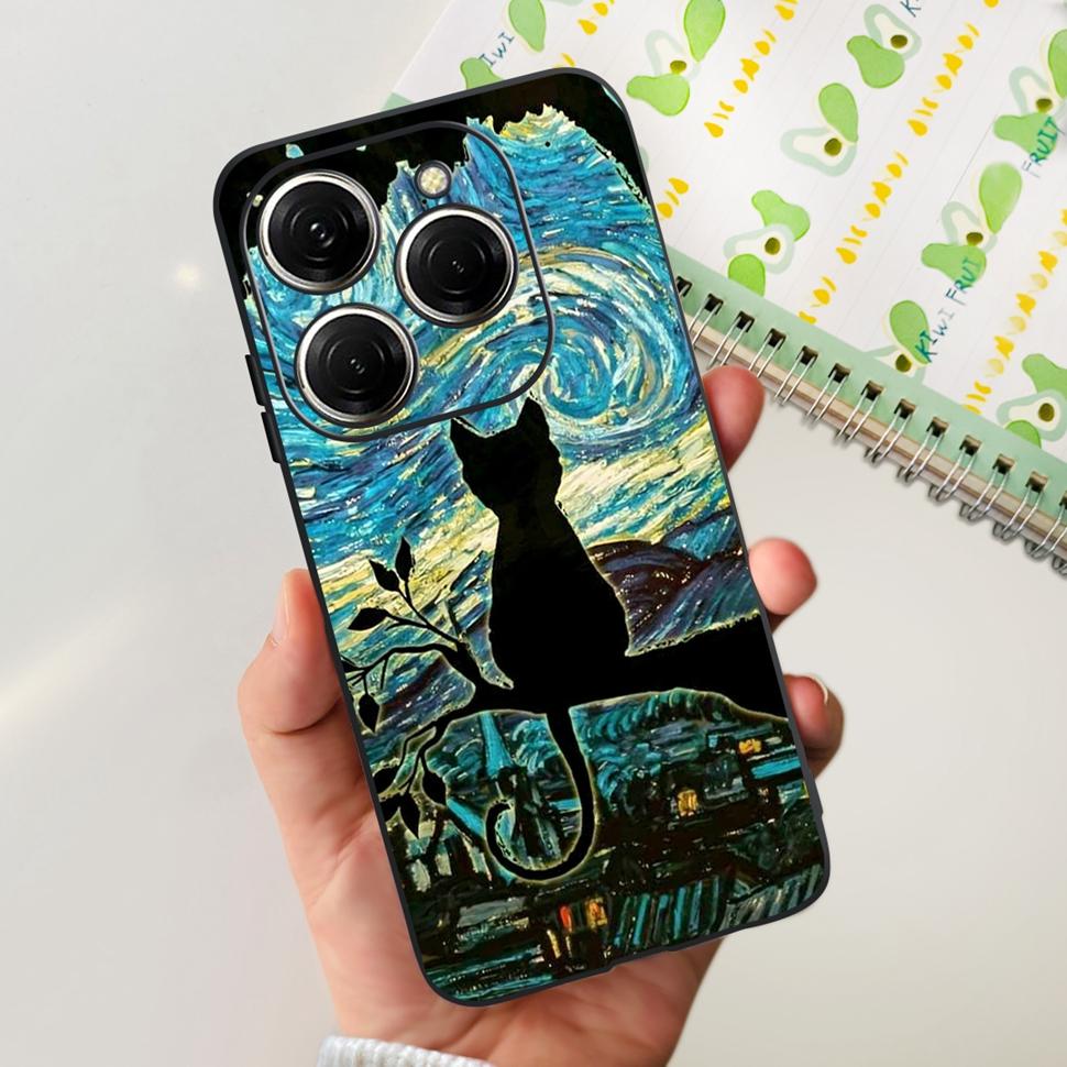 Для Tecno Spark 20 Pro Чехол KJ6 Роскошный Конфетный Расписной Чехол Мягкий Силиконовый Чехол Для Tecno Spark 20 Spark20 Pro Корпус Funda