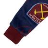 West Ham United FC Childrens/Kids Crest Fleece All-In-One Nightwear