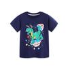 European & American Style Boys' Dinosaur Print Short-Sleeve T-Shirt