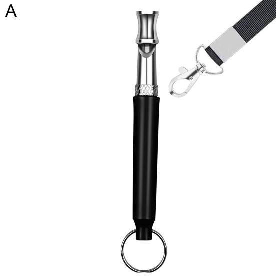 Свисток для собак, профессиональный отзыв, свистки для дрессировки собак с регулируемым шнурком, бесшумный ультразвуковой свисток для собак, чтобы остановить лай соседской собаки