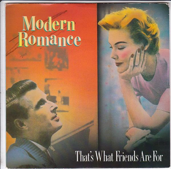 7inch Record MODERN ROMANCE - That's What Friends Are For RCA437 RCA 1984 UK Pop Used