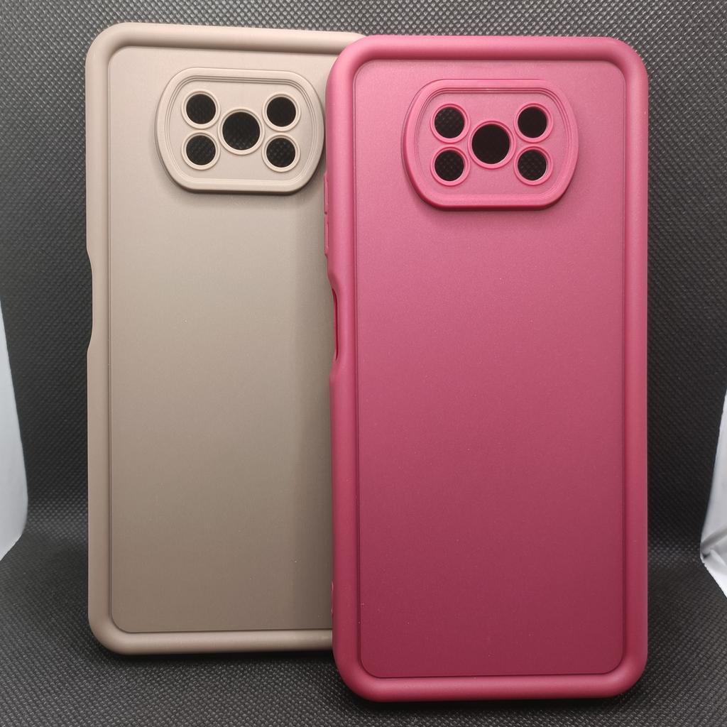 Чехол для Xiaomi Poco X3 NFC Чехол для телефона Poco X3 Pro Матовая задняя крышка Защита от ощущений кожи Ударопрочный чехол