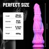 Color Silicone Dildo Liquid Multi-layer Color Transparent Crystal Simulation Penis Adult Products