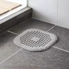 Shower Drain Covers, Silicone Tube Drain Hair Catcher Stopper with sucker for Bathroom Kitchen, Rubber Bathtub Sink Strainer Plug Filter Trap Home Dr