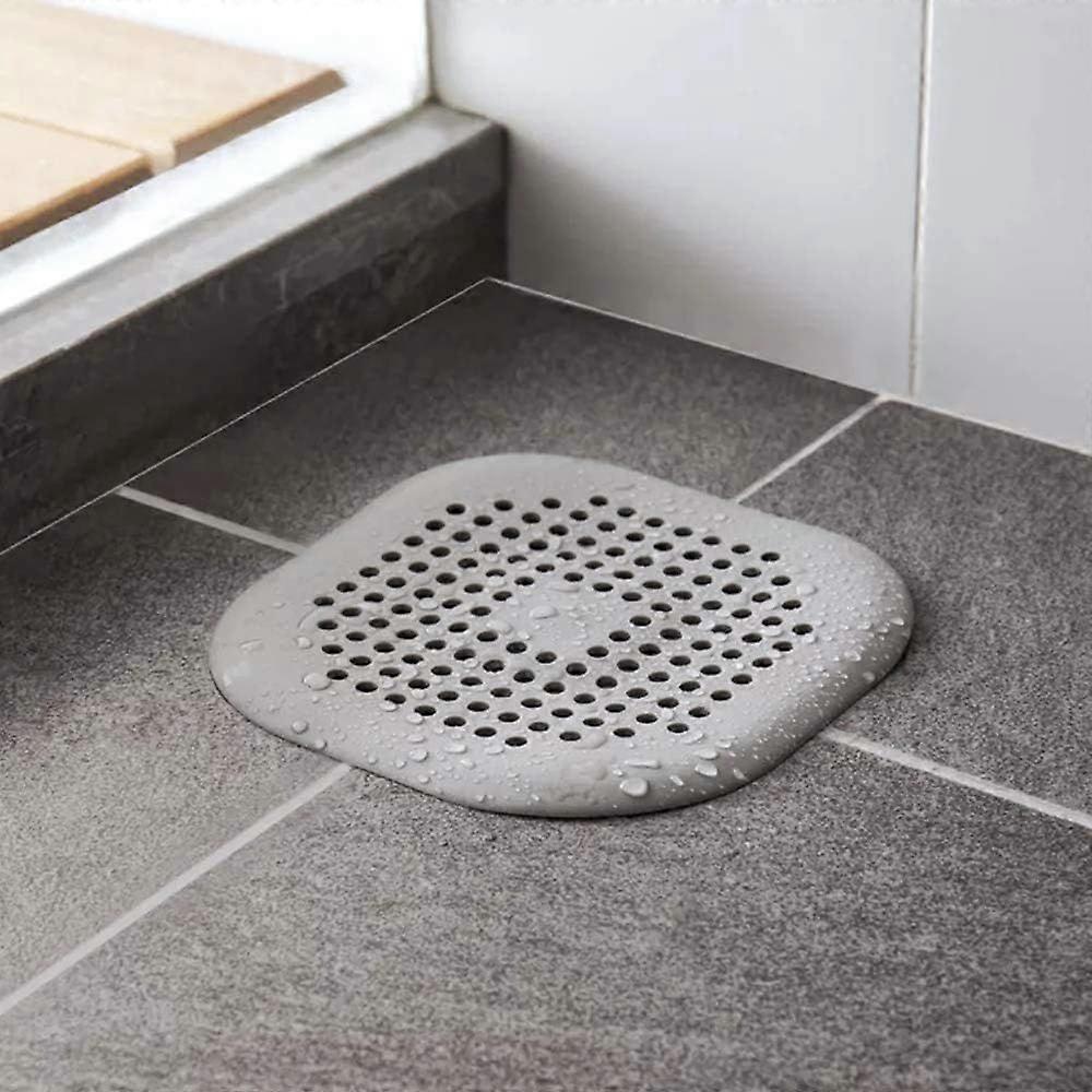 Shower Drain Covers, Silicone Tube Drain Hair Catcher Stopper with sucker for Bathroom Kitchen, Rubber Bathtub Sink Strainer Plug Filter Trap Home Dr