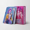 55 Kpop Истребитель демонов 2D Аниме Коллекционные LOMO Карточки