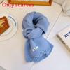 Knitted Scarf For Women With Knitted Design For Winter Warmth And Casual Style