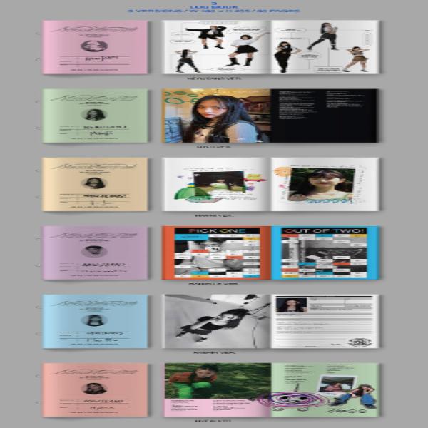 NewJeans The 1st EP [NEW JEANS] (Bluebook Ver.)