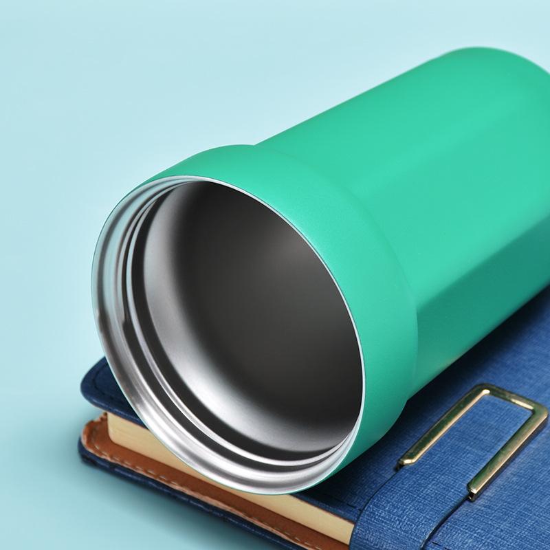 Новая восьмиугольная кофейная чашка из нержавеющей стали, высокий уровень внешнего вида, чашка для компании девушки, портативная автомобильная кофейная чашка-термос