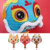 Cartoon Dragon Dragon Year Lantern DIY Materials with LED Light Handheld Lantern  Spring Festival