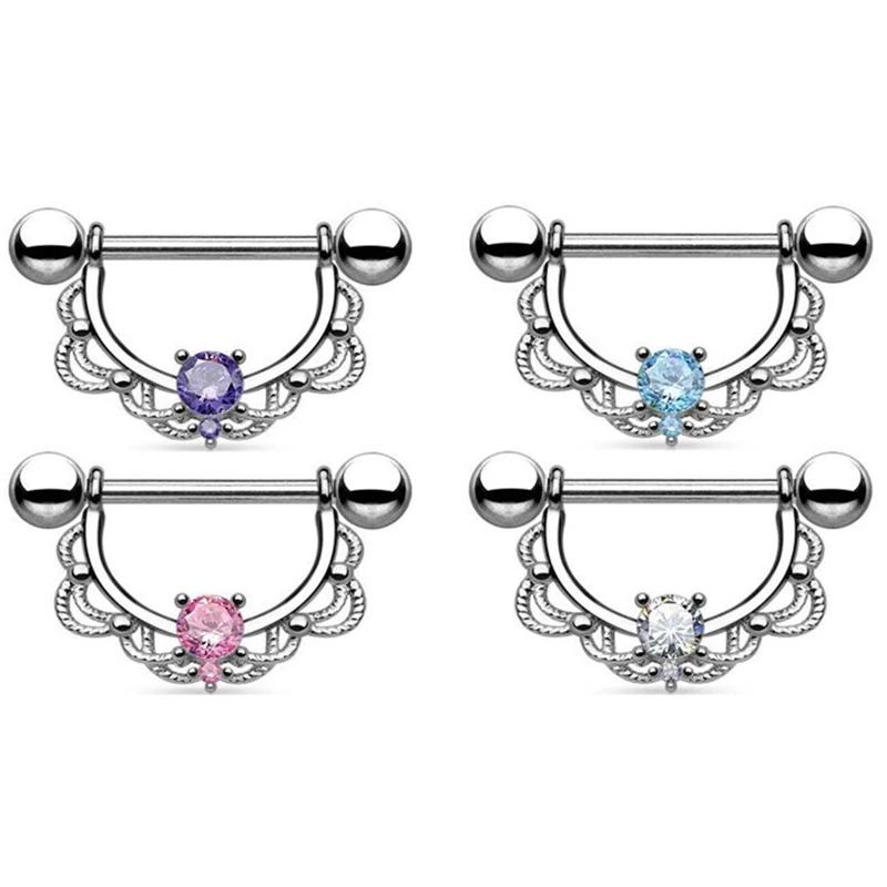 1 пара новых прозрачных циркониевых сексуальных колец для сосков в виде сердца, украшения для тела, пирсинг для сосков, кольцо со штангой, пирсинг сосков Mamilo, сексуальные женщины