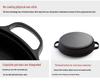 Heavy-Duty Cast Iron Frying Pan, Non-Stick, Induction & Gas Stove Compatible, Suitable for Traditional Use.