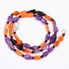 Carnelian Amethyst Smoky Quartz Gemstone Beads Necklace 3-13 Mm 18" UB-8170 UB-8170