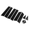 10pcs Side Window Pillar Post Trim Gloss Black 4D Style Replacement for Mazda CX?5 2017?2022