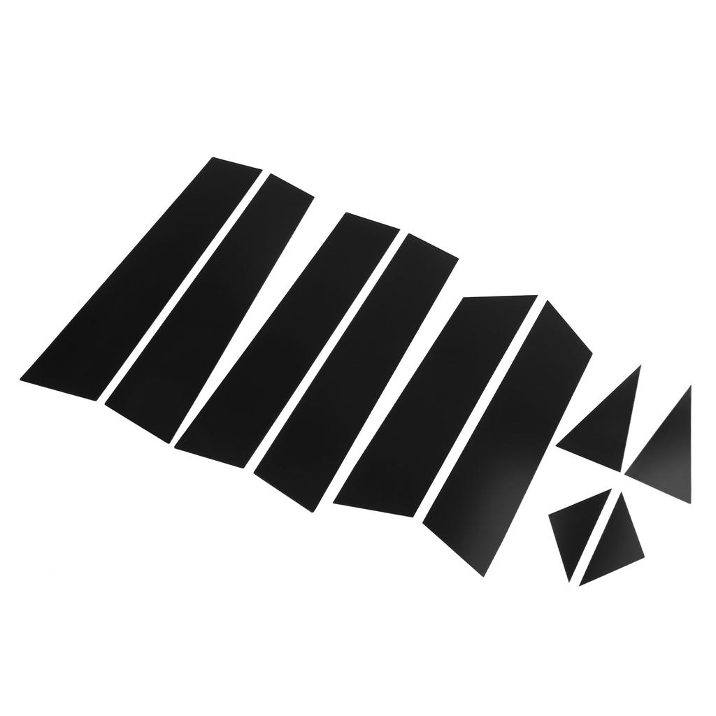 10pcs Side Window Pillar Post Trim Gloss Black 4D Style Replacement for Mazda CX?5 2017?2022