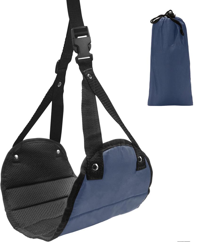 Travel Footrest Hammock for Airplanes, Trains, and Office