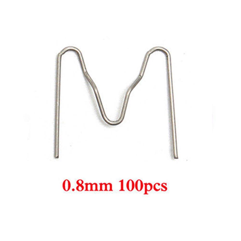 For Plastic Welder Tool Car Damaged Bumper Repair Kit 100Pcs Hot Stapler Staples