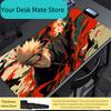 Mouse Pad Office Naruto Uzumaki Gamer PC Computer HD Print Desk mat Keyboard Anime Gaming Accessories Edge White Mousepad Carpet