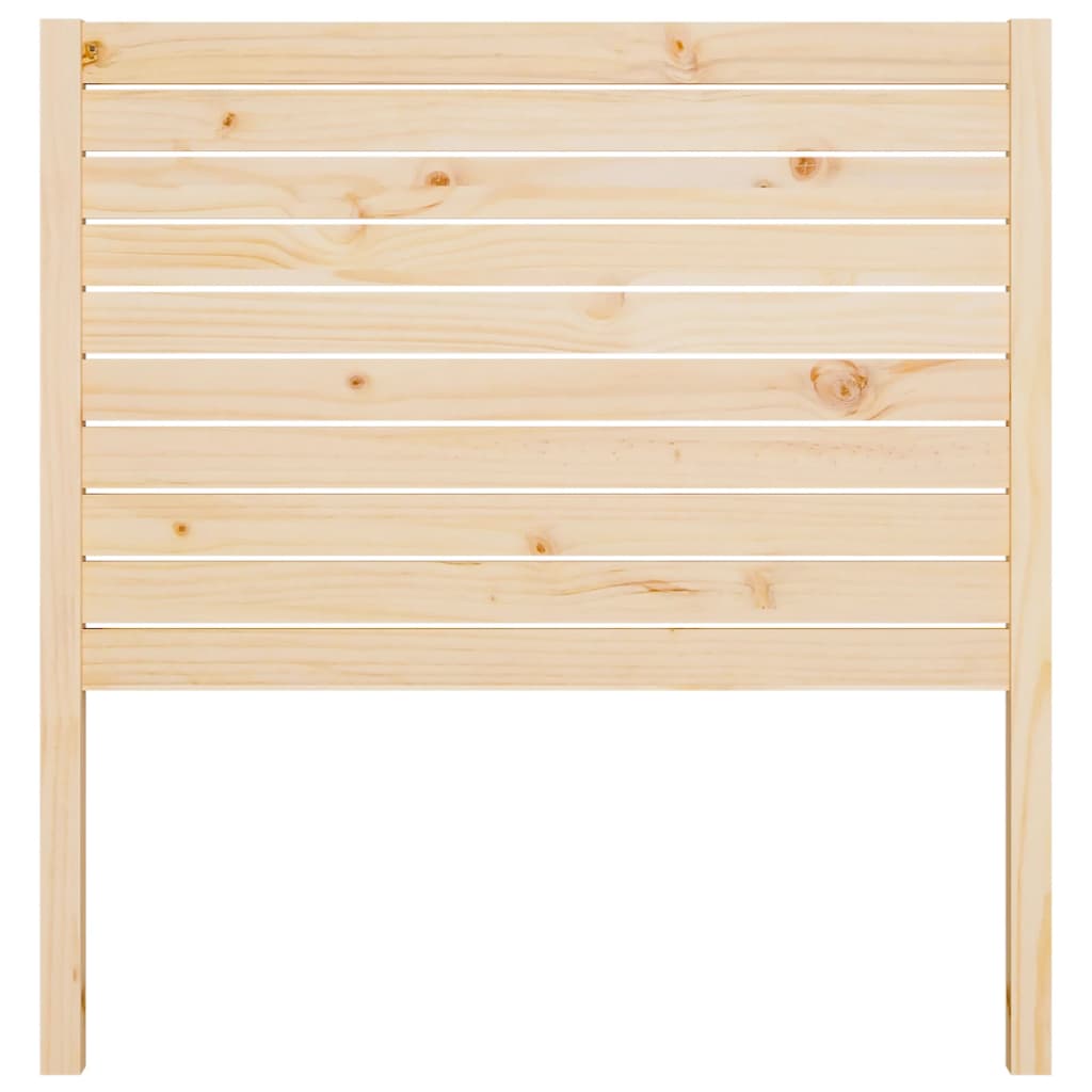 Headboard 81 x 4 x 100 cm Solid Pine Wood