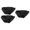 3pcs Half Round Planter Liner Half Circle Flower Pot Liner Insert Wall Basket Liner Replacement for