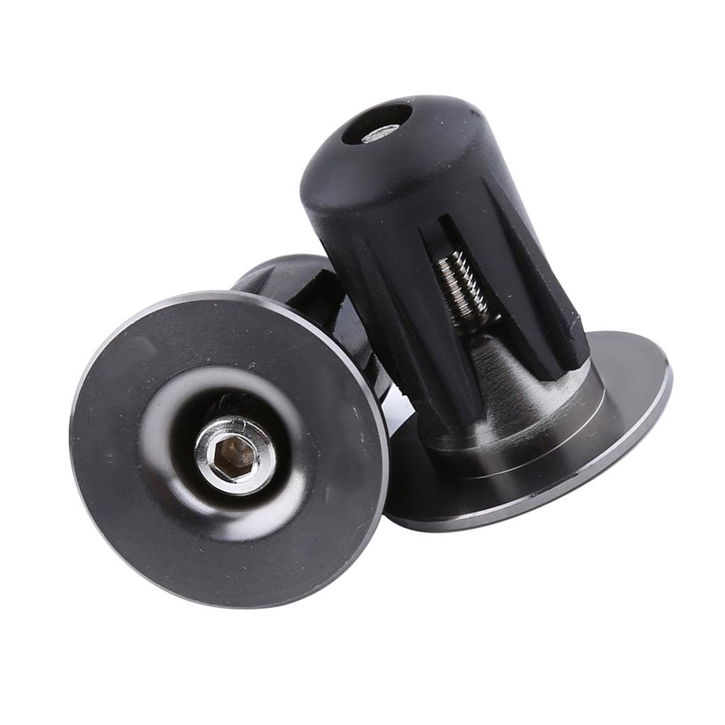 2 шт. цветные алюминиевые велосипедные рули, ручки, заглушки, колпачки