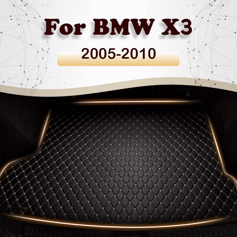 Коврик в багажник автомобиля для BMW X3 E83 2005 2006 2007 2008 2009 2010, коврик для багажника, внутренние детали, аксессуары