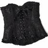 Women's Lace Corset Top Bustier Overbust Lingerie European Style American Sexy Gothic Steampunk Plus Size Brocade Women Halloween Costume Party
