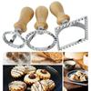 Pastry Press Mold Ravioli Cutter Dumpling Lace Embossing Device Ravioli Maker Mold Ravioli Stamp Cookie Mold Kitchen Baking Tool