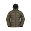 Mens Seasons Faux Fur Lined Padded Jacket