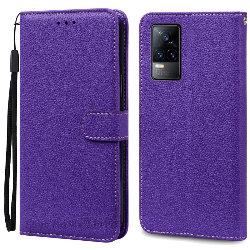 Чехол V21e для Vivo V21e, мягкий силиконовый чехол-кошелек с откидной крышкой из кожи для Vivo V21e, чехол для телефона Vivo V21e 4G, задняя крышка, корпус