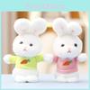 Cute Cartoon Rabbit Plush Doll With Pp Cotton Filling For Kids Gift And Accessories