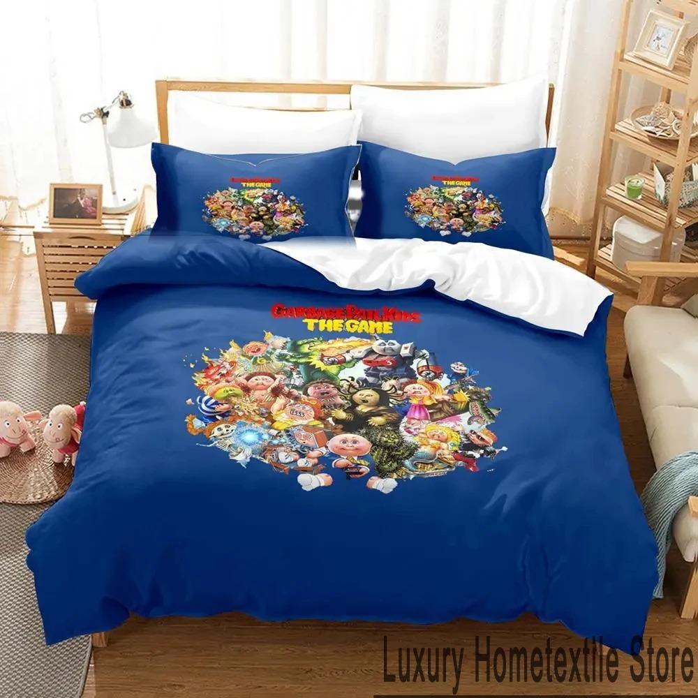 3D Print Garbage Pail Kids Bedding Set Boys Girls Twin Queen King Size Duvet Cover Pillowcase Bed Boys Adult