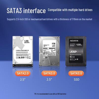 UGREEN 9,5 мм Отсек для оптического привода ноутбука SATA HDD/SSD Caddy