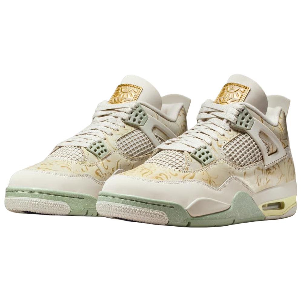 Jordan Air Jordan 4 Винтажные Баскетбольные Кроссовки Мужские Белые IM8116-047