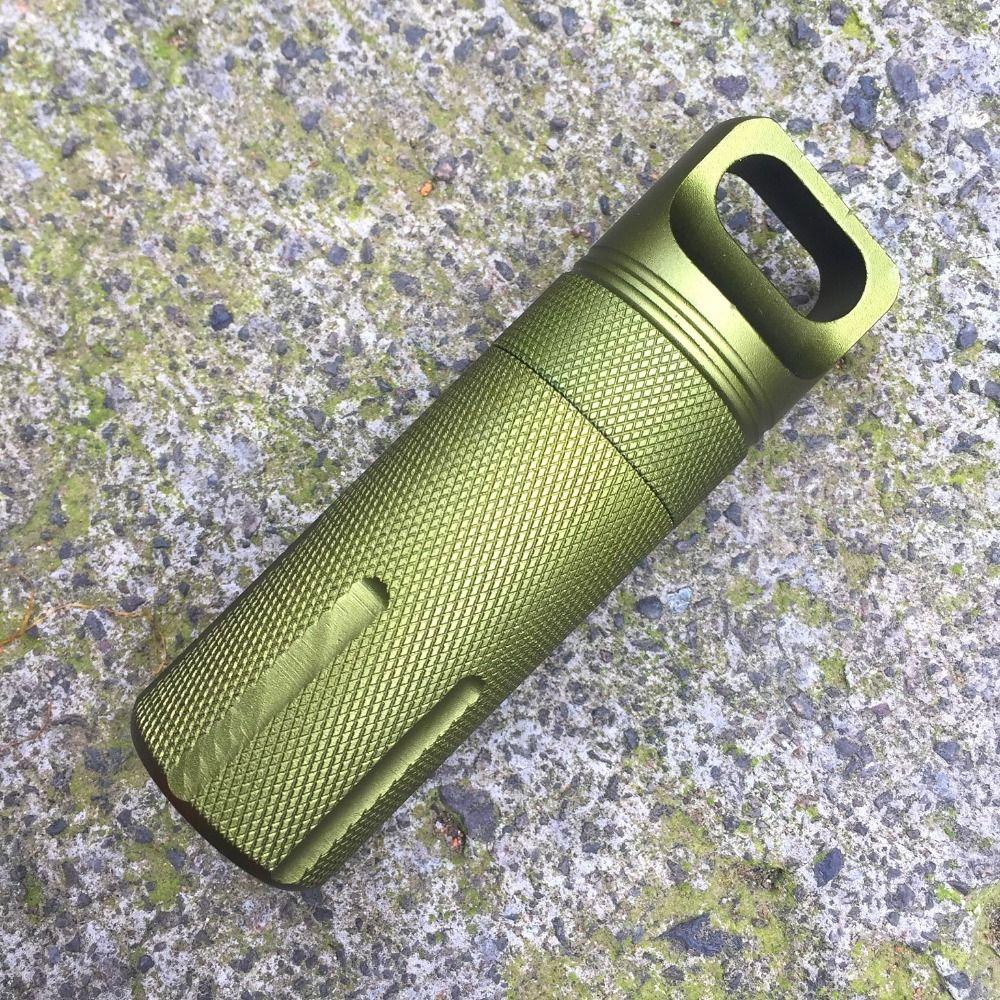 Tool Waterproof Box Keychain Outdoor Pill Tank Waterproof Bottle Seal Bottle Waterproof Canister