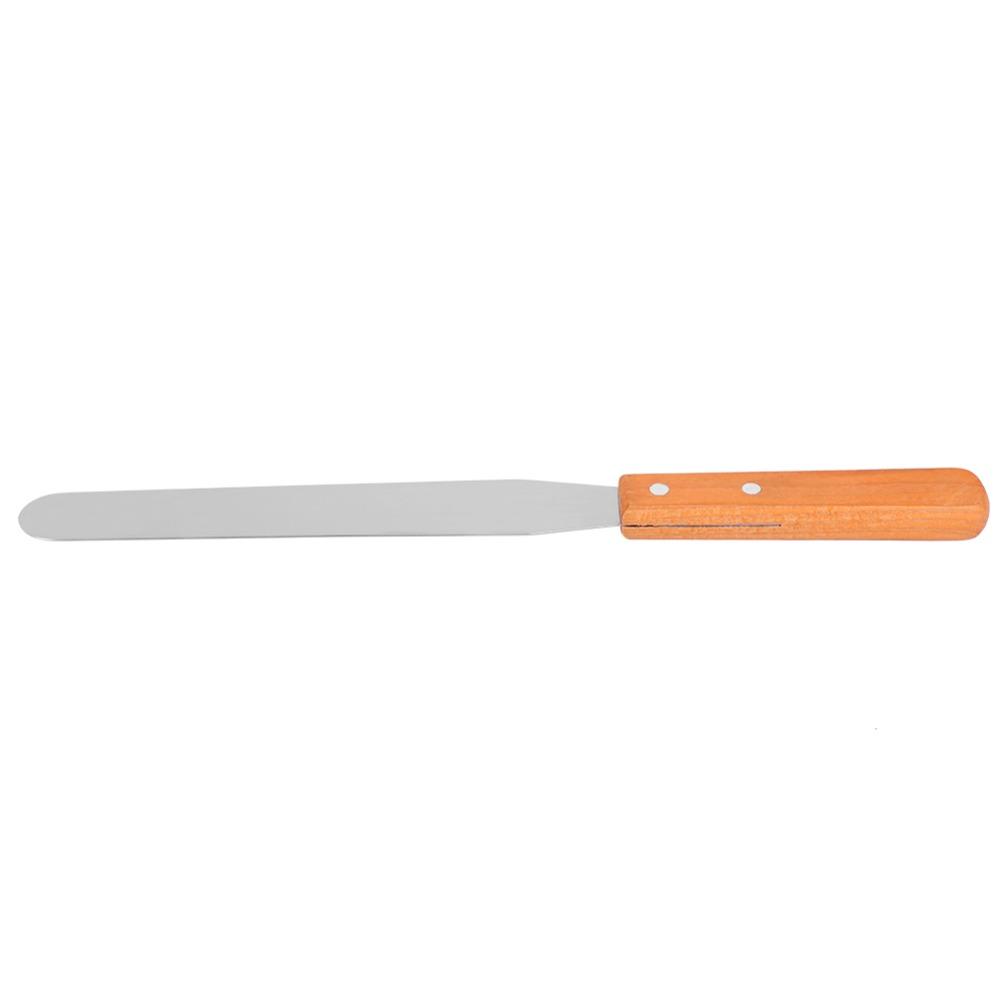 Straight Blade Cake Icing Spatula Stainless Steel Bread Cream Scraper Cake Decorating