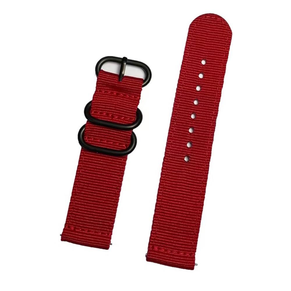 Классический тканый дышащий нейлоновый ремешок для Samsung Galaxy Watch 5 4 Pro 3 Band для Amazfit 18 мм 24 мм 22 мм 20 мм тканевый классический ремешок для часов
