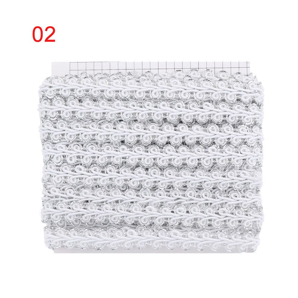 5m/lot Centipede Curve DIY Crafts Wedding Fabric Sewing Lace Trim Ribbon