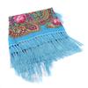 90*90cm Enthic Style Russian Women's Square Scarf Shawl Retro National Fringed Print Scarves Winter Ladies Head Wraps