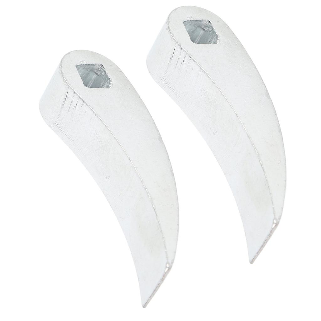 2 Pcs Pry Bar Wrench Adapter Head 3 8 Inch Drive CRV Steel Crowbar Adapter Head Tool for Lifting Prying Disassembly