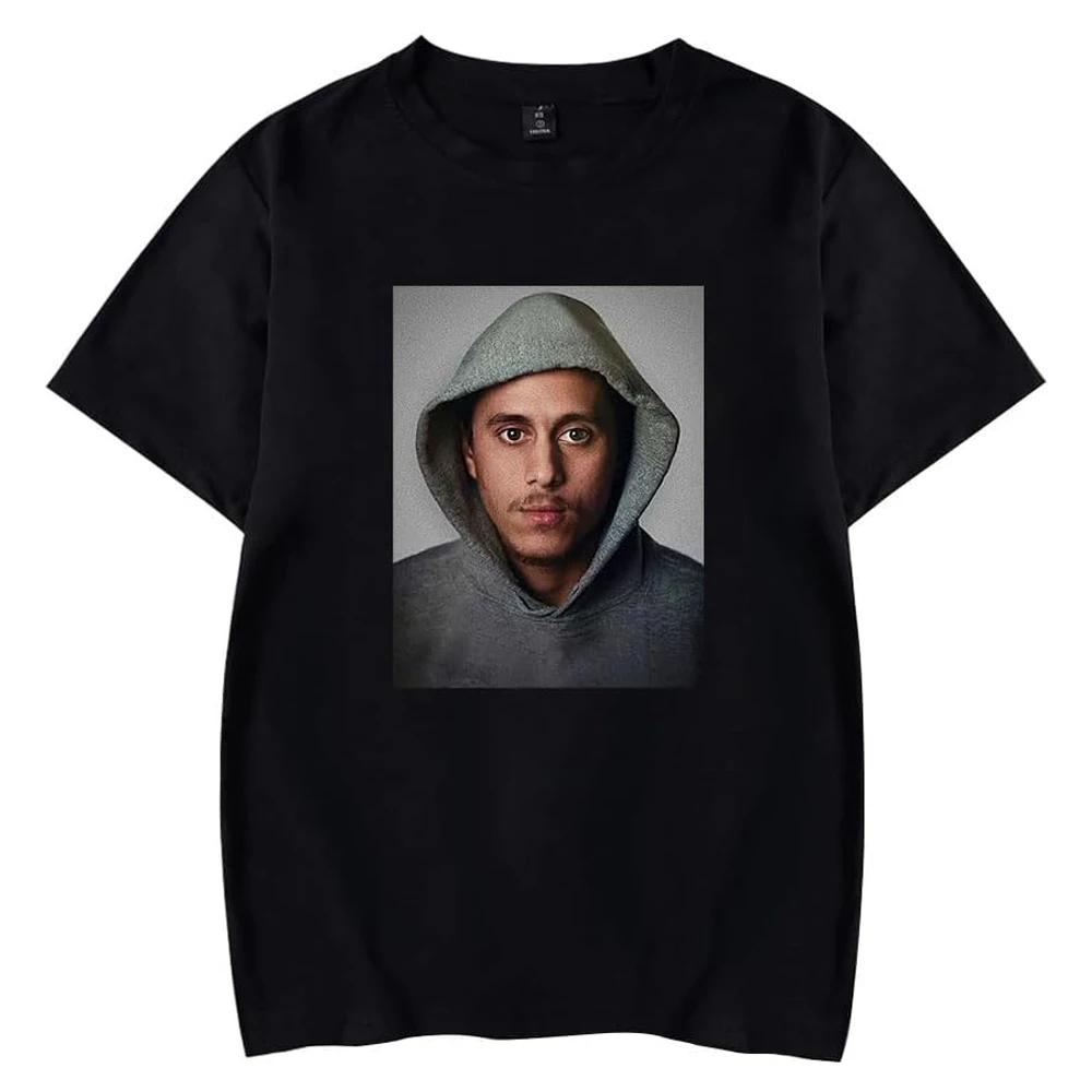 Хлопковая футболка Canserbero Альбом Высокое качество Короткий рукав Женская Мужская Круглый вырез Топ Летний Повседневный Футболка рэпера Модная одежда