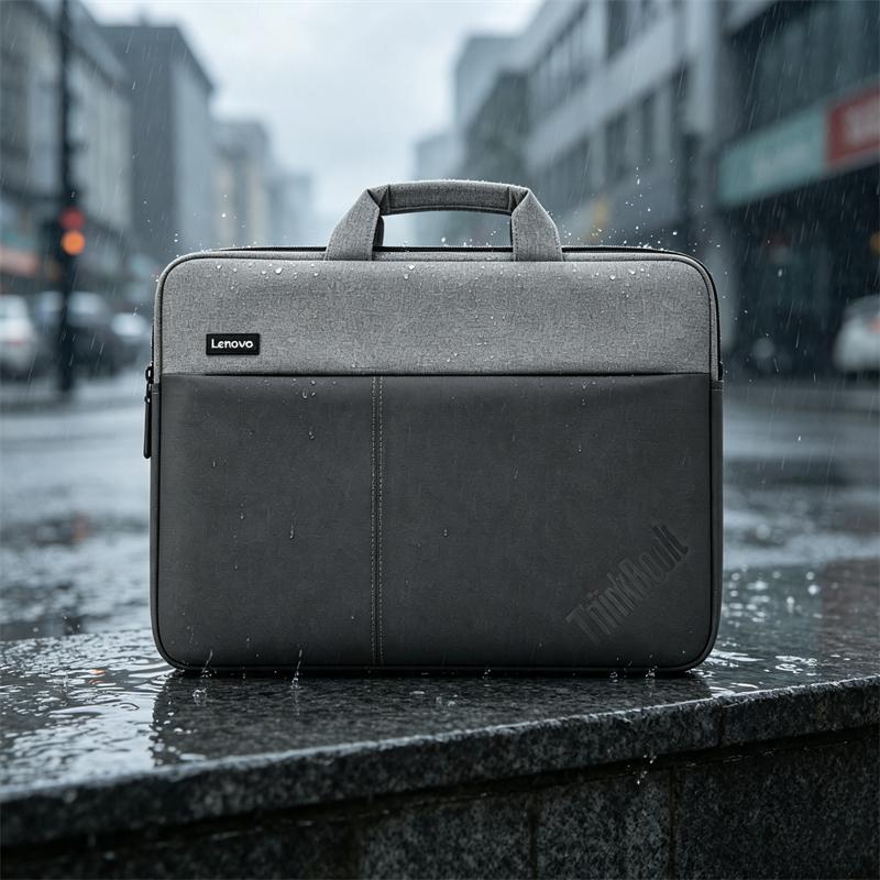 Lenovo ThinkBook TB521 Laptop Bag 15.6 Inch, Waterproof Scratch‑Resistant Nylon Business Briefcase, Shoulder & Hand‑Carry Notebook Bag