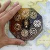 Orgonite Dome Paperweight - Angel Chakra
